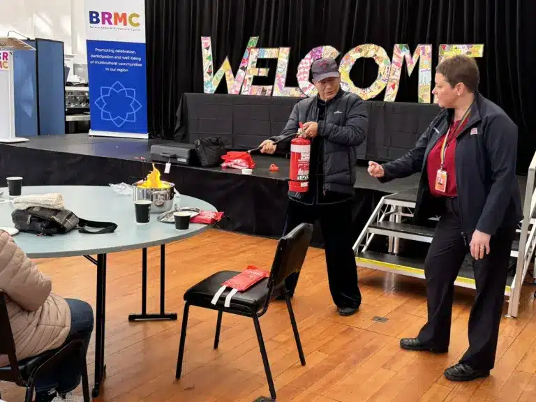 A BRMC community welcome event
